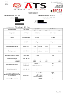 D59 flame retardant anti acid fabric